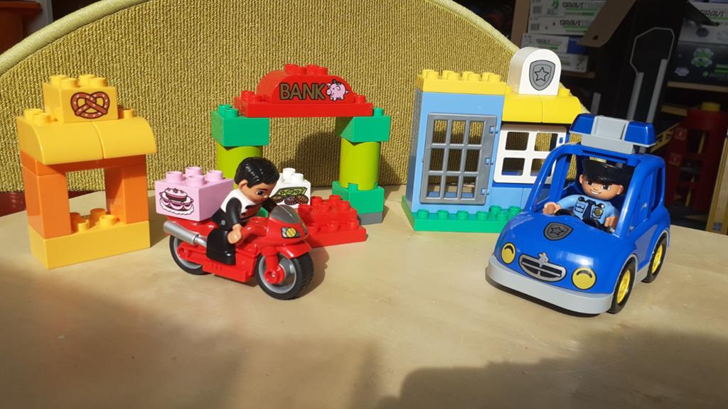 Lego Duplo 10532 Mijn 1e Politiewagen, Gebruikt, Ophalen of Verzenden, Duplo, Complete set