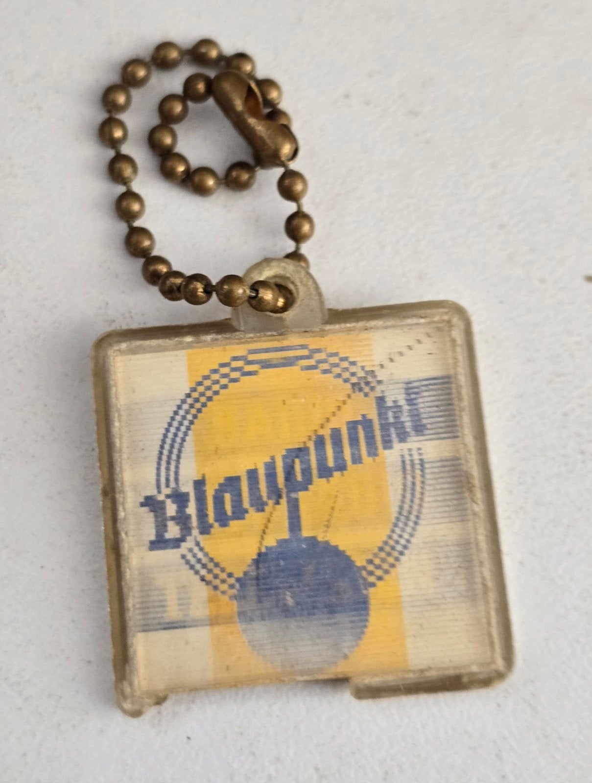Vintage Blaupunkt sleutelhanger, Ophalen of Verzenden