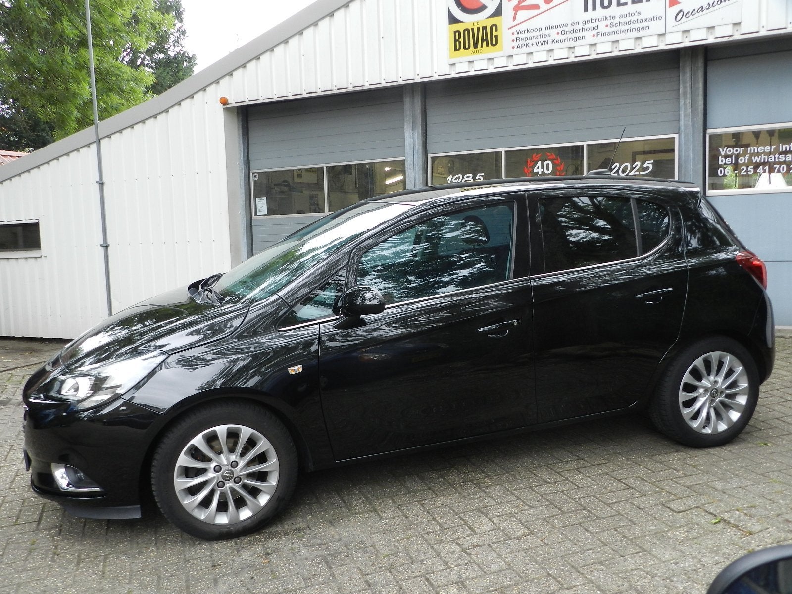 Opel Corsa 1.0 Turbo Online Edition Navi Cruise contr Carpla, Voorwielaandrijving, Dealer onderhouden, Gebruikt, Met garantie (alle)