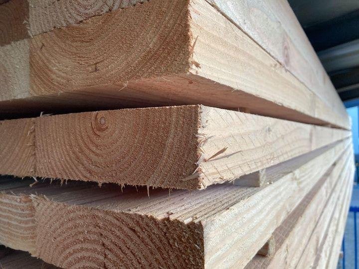 Mooie Douglas balken/ regels 50x150, Ophalen, Nieuw, Hardhout, 250 cm of meer