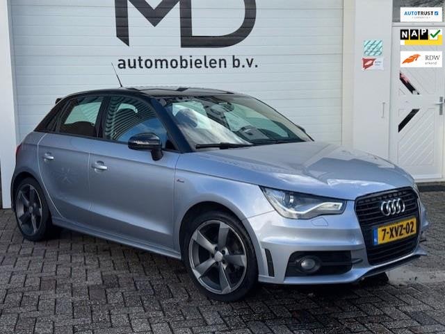 Audi A1 Sportback 1.2 TFSI S-Line - LED - Navi - Cruise -NAP, Auto's, Audi, Voorwielaandrijving, Euro 5, Zwart, 4 cilinders