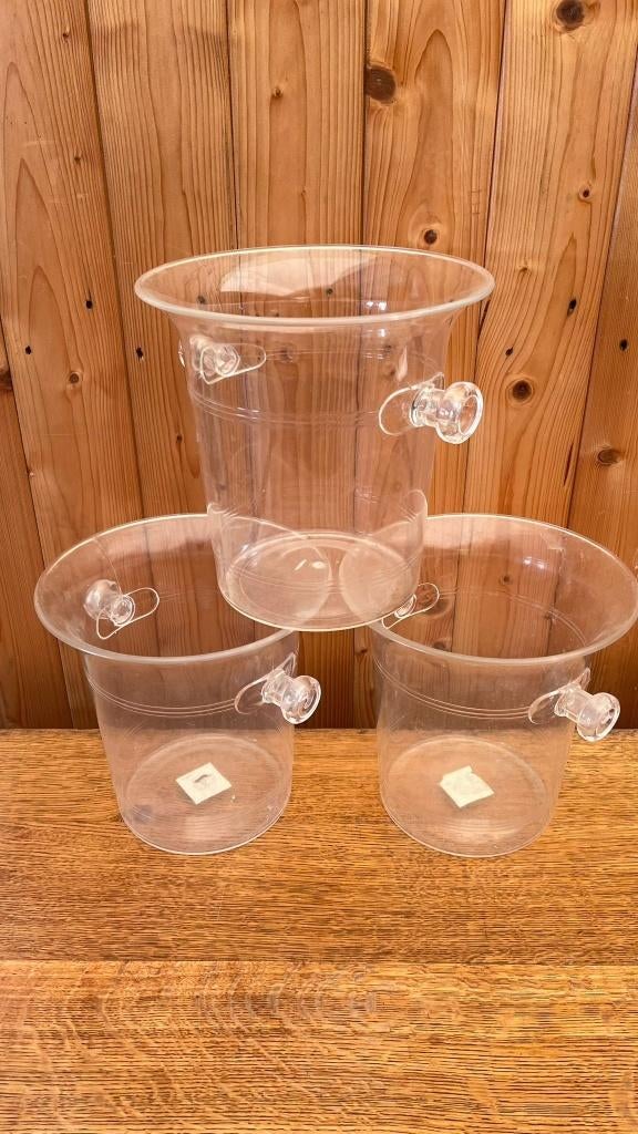 Plastic wijnkoelers 3 stuks horeca gebruik, Overige typen, Ophalen, Gebruikt, Kunststof