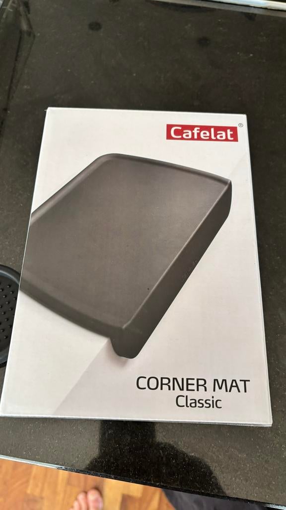 Cafélat Corner Mat Classic - Nieuw in doos, Overige typen, Nieuw, Ophalen of Verzenden, Zwart