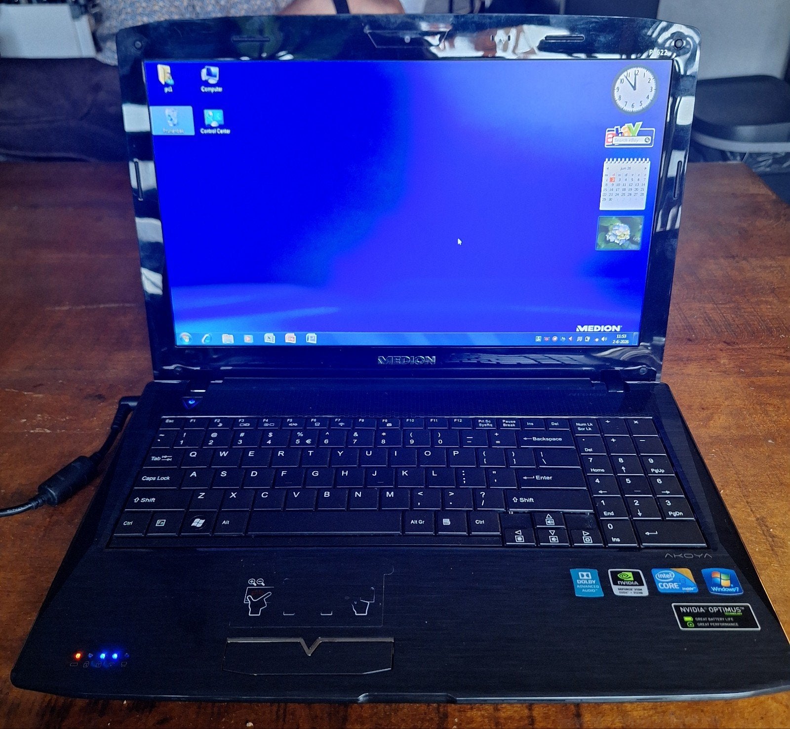 Medion akoya laptop, Ophalen, 15 inch, 2 tot 3 Ghz