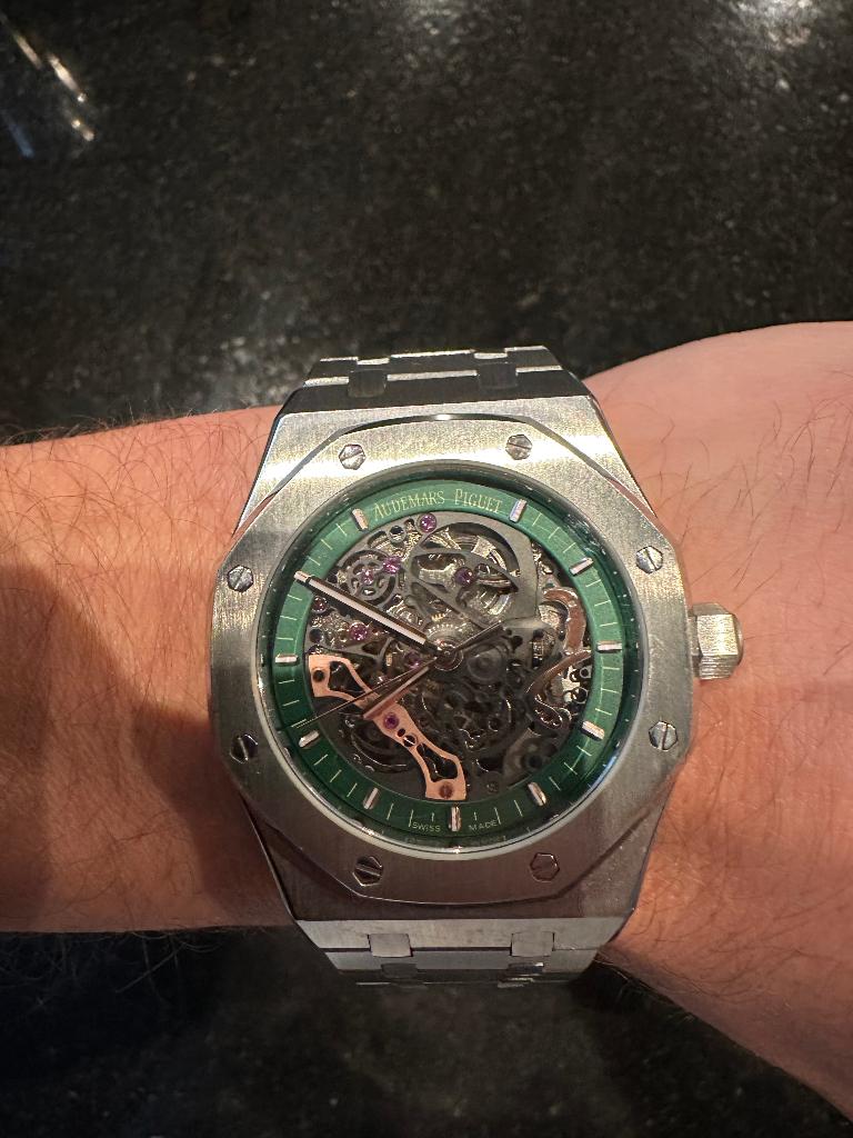 Audemars piguet, Sieraden, Tassen en Uiterlijk, Horloges | Heren, Overige merken, Polshorloge, Ophalen of Verzenden, Zo goed als nieuw