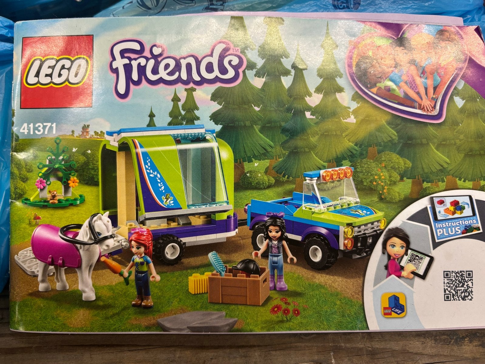 LEGO Friends 41371 Mia's Paardentrailer - Zo goed als nieuw, Gebruikt, Lego, Friends, Ophalen of Verzenden