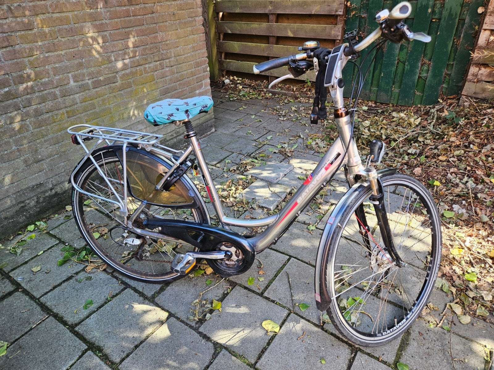 Batavus Compass Damesfiets - Comfortabel en Compleet, Fietsen en Brommers, Ophalen, Velgrem, (Extra) lage instap, Batavus