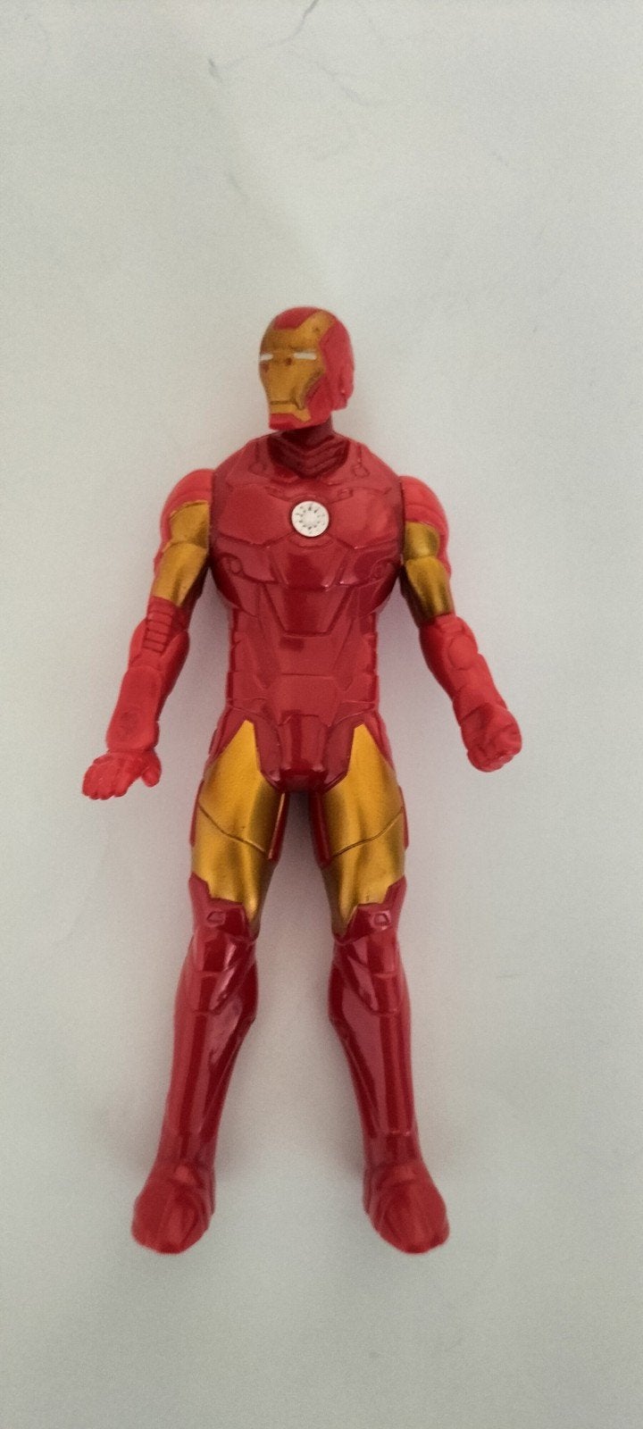 Iron Man Speelpoppetje - Beweegbare Armen en Benen, Ophalen of Verzenden, Zo goed als nieuw