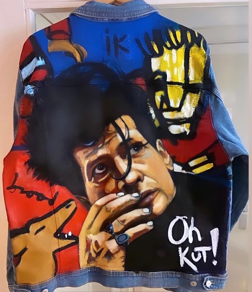 Handgeschilderde Custom Jassen / One of a Kind / Soelz Art, Ophalen, Nieuw, Overige maten