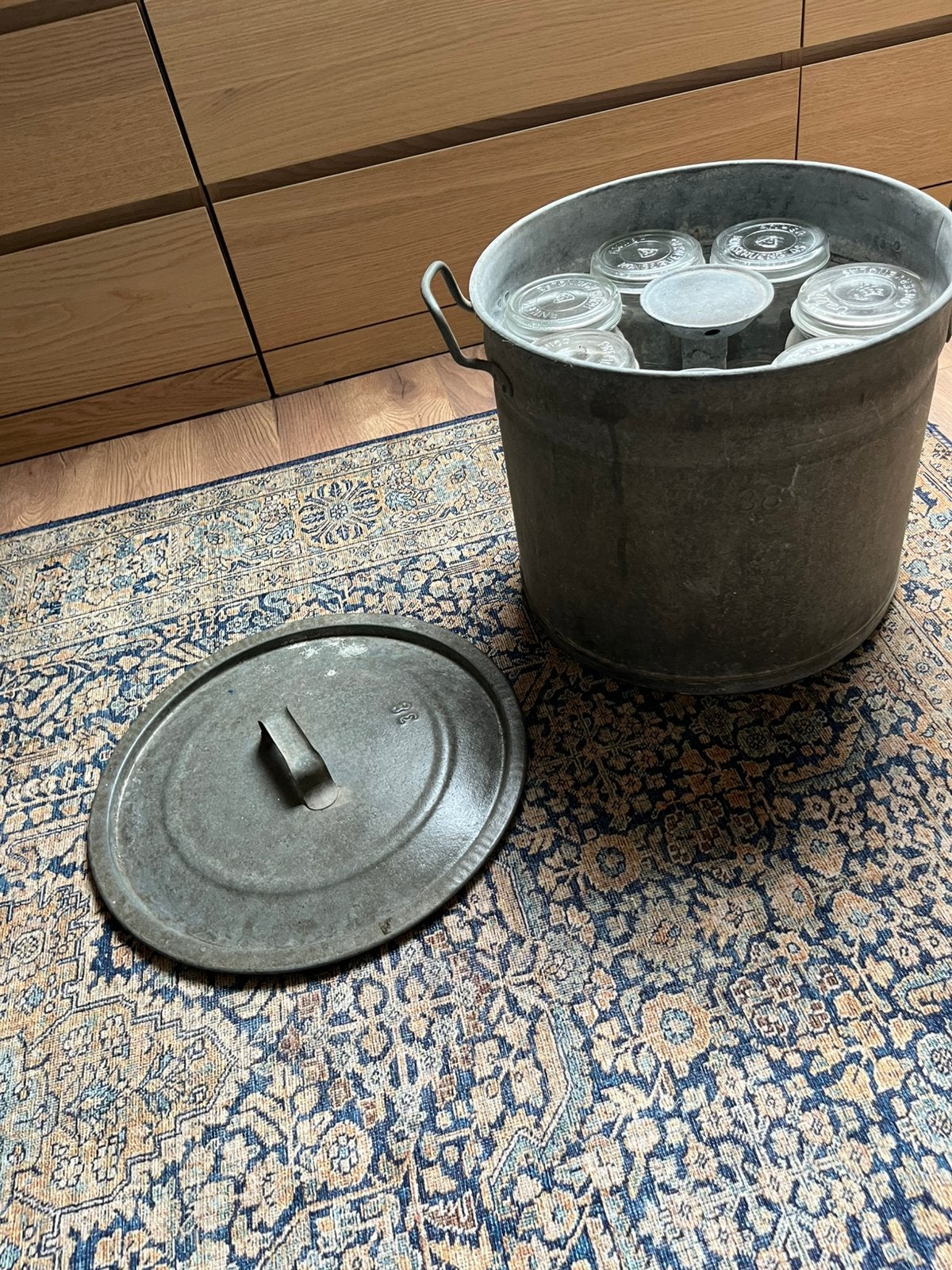 Weckemmer met houder, Antiek en Kunst, Ophalen