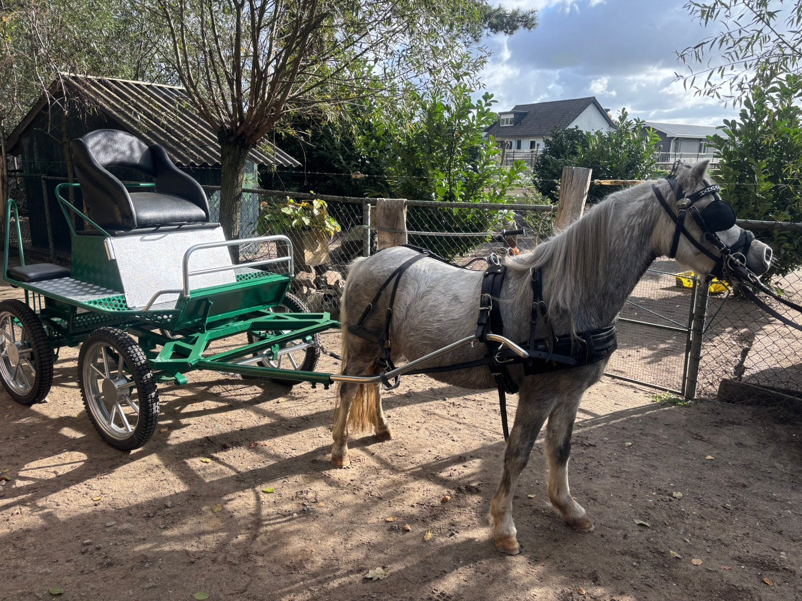 Marathonwagen pony wagen, Dieren en Toebehoren, Zo goed als nieuw, Marathonwagen, Pony