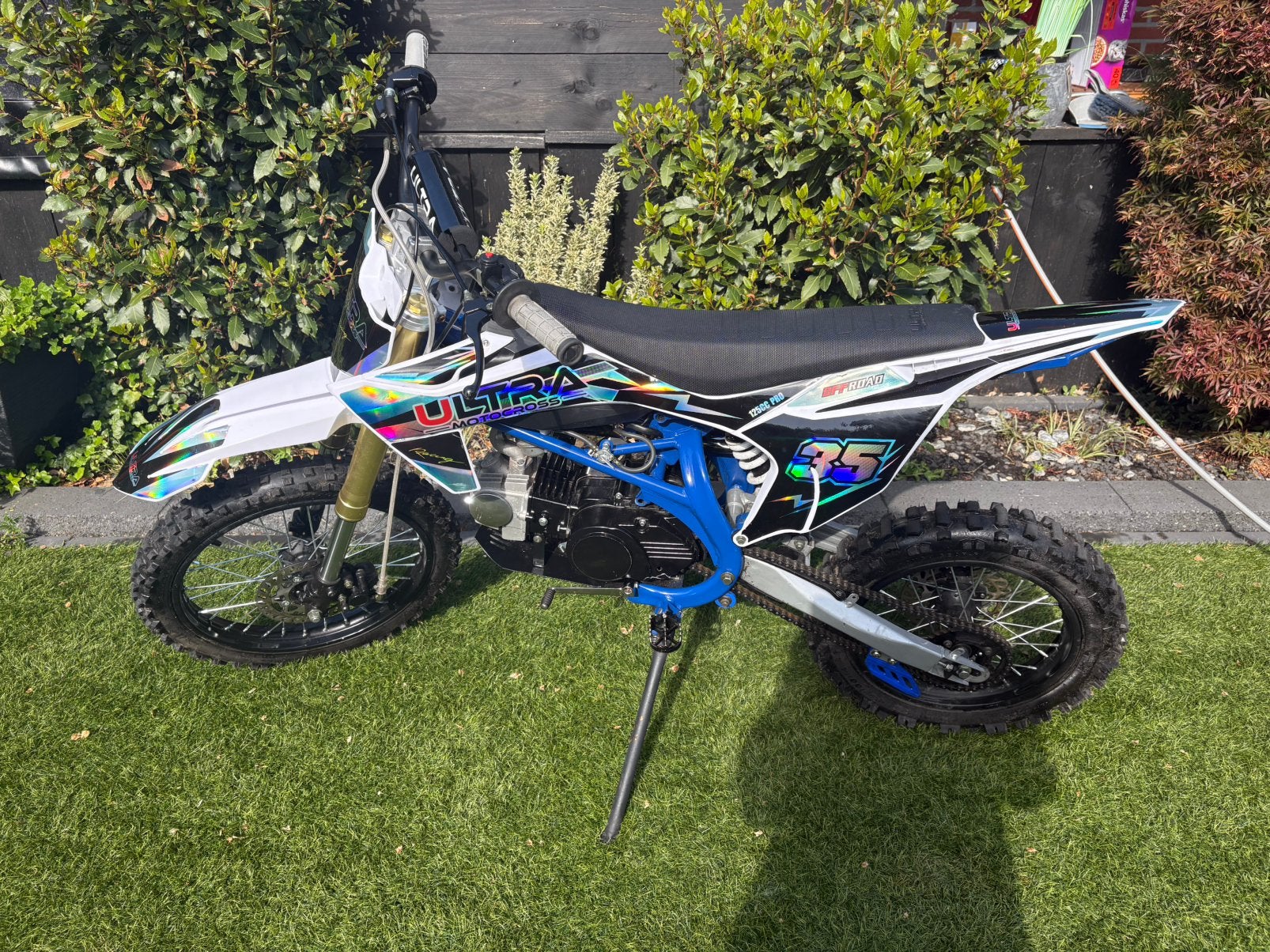 Ultra motocross 125 cc, Ophalen, Pitbike