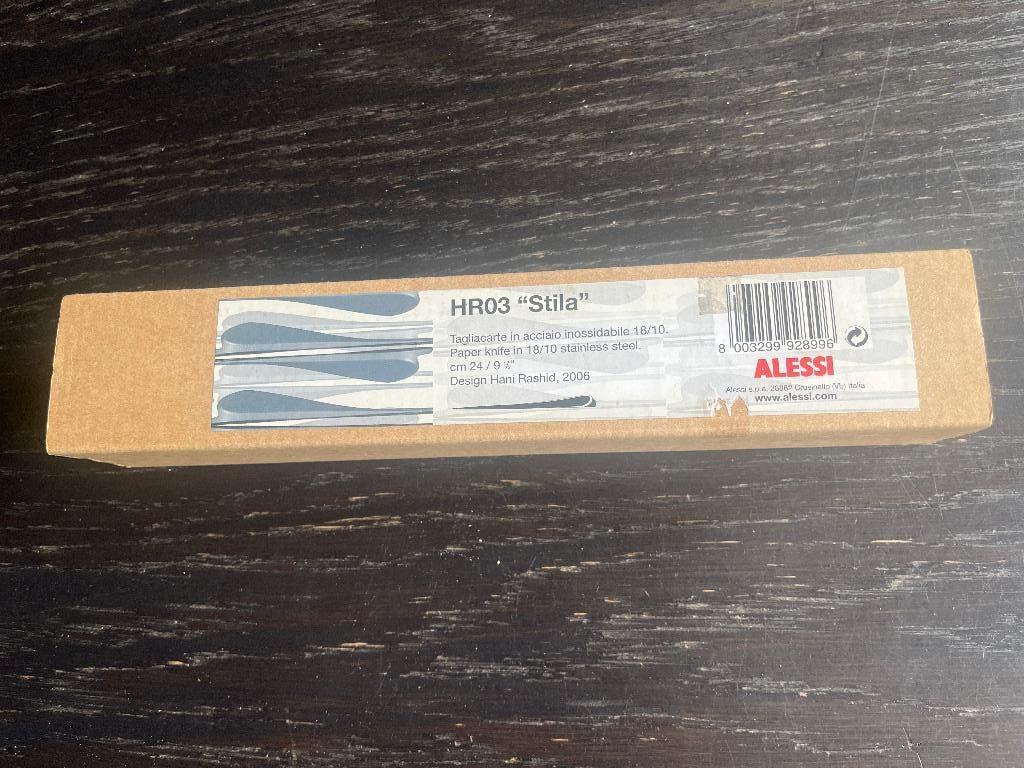 Alessi  HR03 "Stila" paper knife, Ophalen of Verzenden