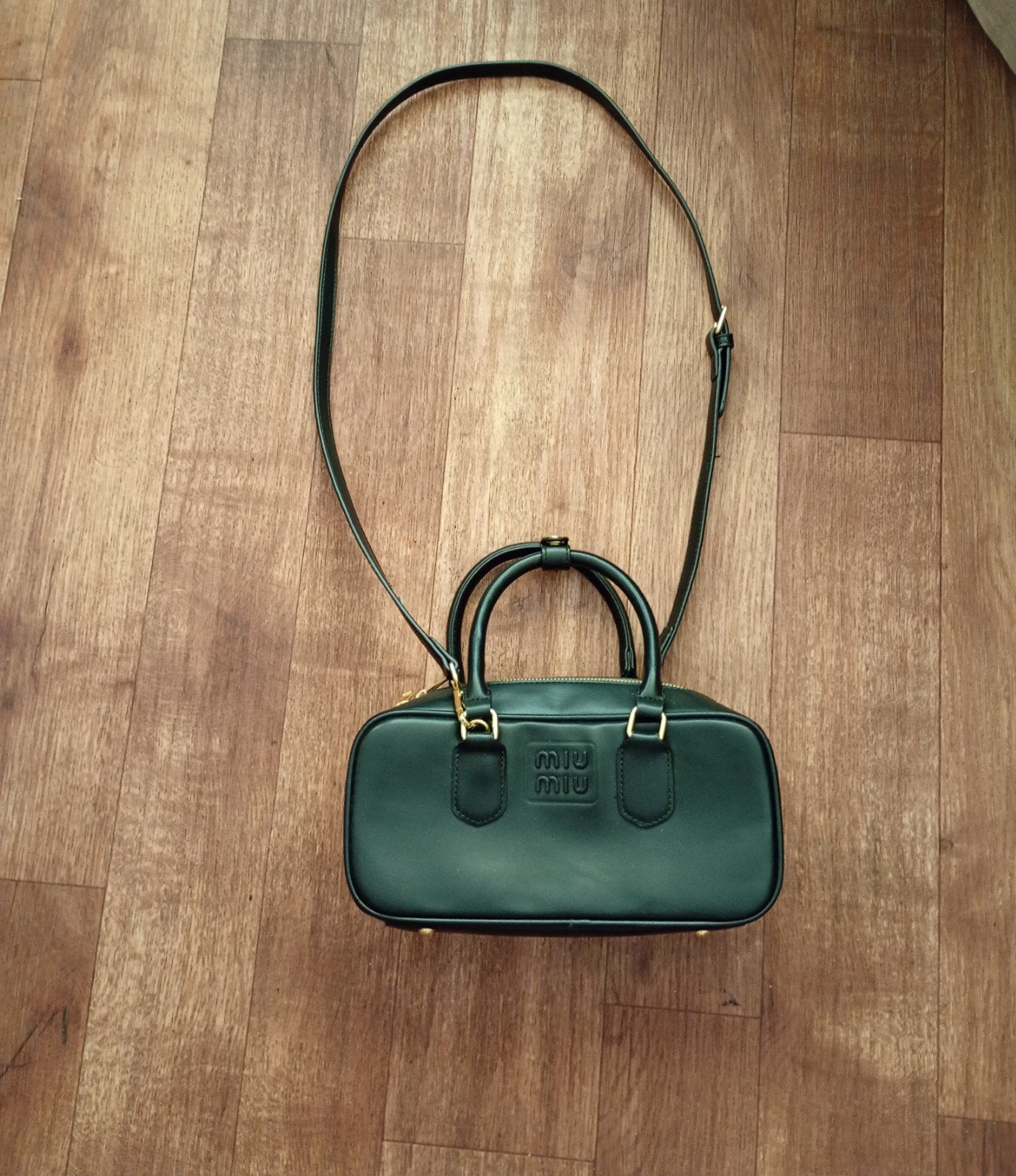 Nieuwe MIU MIU leren tas, Ophalen of Verzenden, Nieuw, Bruin, Handtas