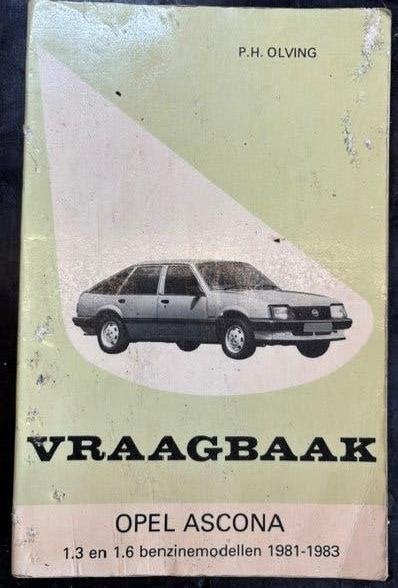 Vraagbaak Opel Ascona C, Ophalen, Gebruikt, Opel