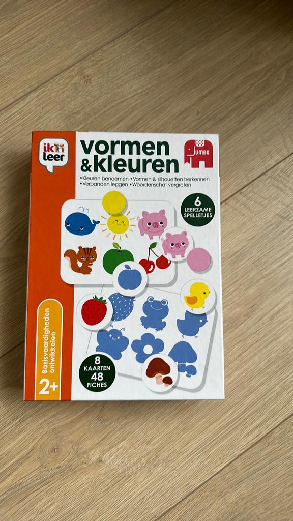 Vormen en kleuren, Kinderen en Baby's, Speelgoed | Educatief en Creatief, Ophalen, Zo goed als nieuw
