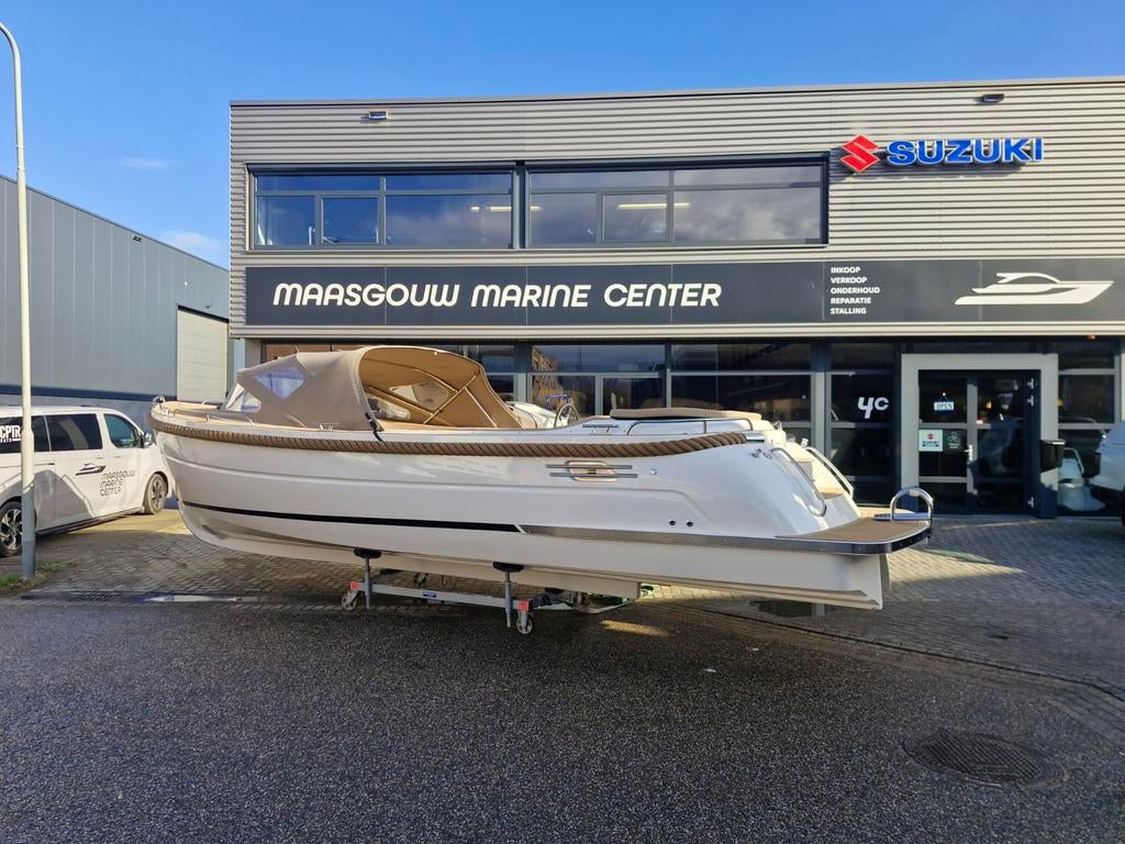 Primeur Tender 850 - Luxe en Vaarklaar met Suzuki 140 pk, Buitenboordmotor, Boegschroef, Nieuw, Tender
