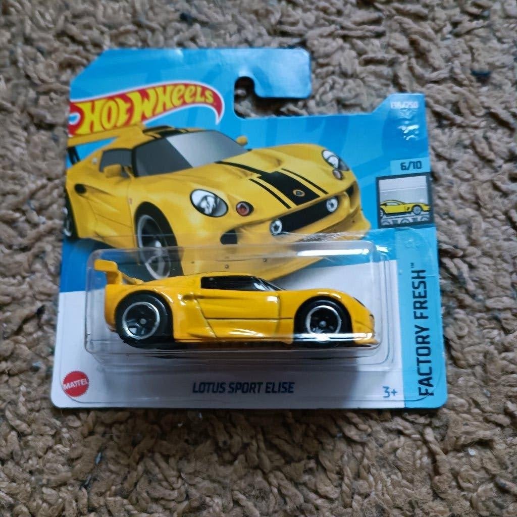 hot wheels lotus sport elise factory fresch geel, Ophalen of Verzenden, Nieuw, Auto