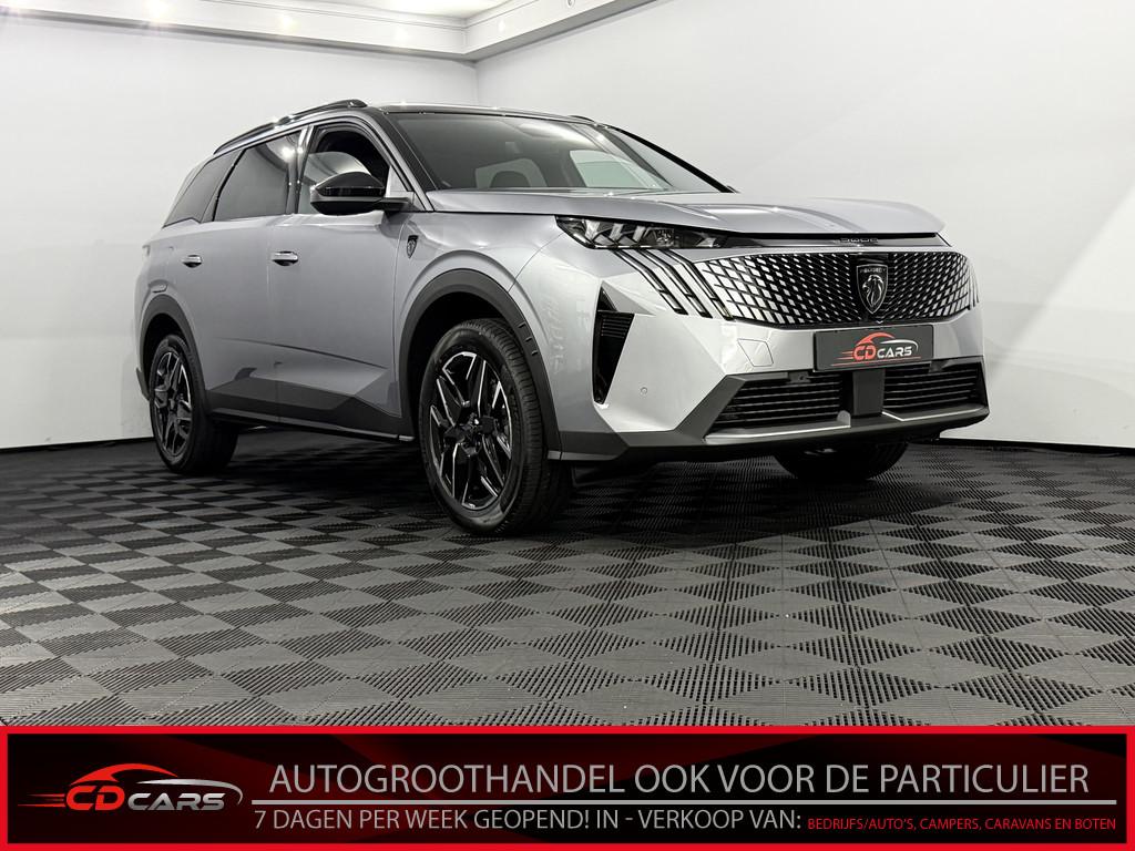 Peugeot 5008 1.2 Hybrid 145 GT 7P Camera, Half leder, Winter, Gebruikt, 1199 cc, Lichtsensor, Bedrijf