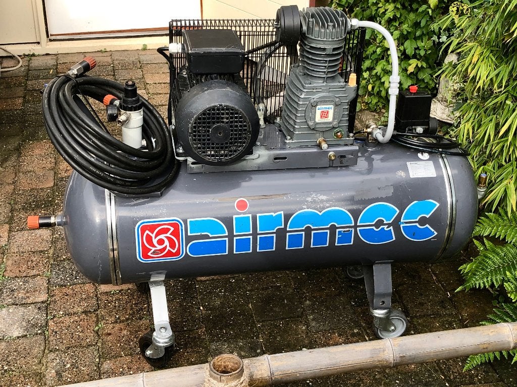 Airmec compressor, 100 liter of meer, Ophalen, Gebruikt, Minder dan 200 liter/min