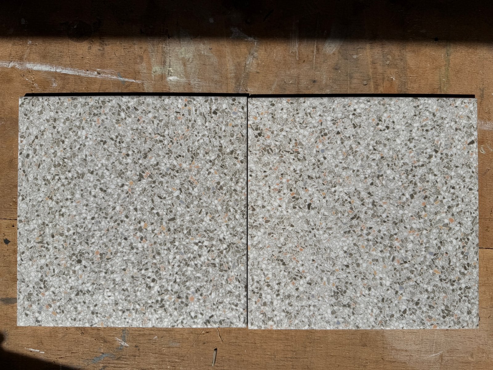 Terrazzo vloertegel 20x20 van Grespania 2,8m2, Ophalen, 30 cm of meer, Steen of Klei, 50 tot 150 cm