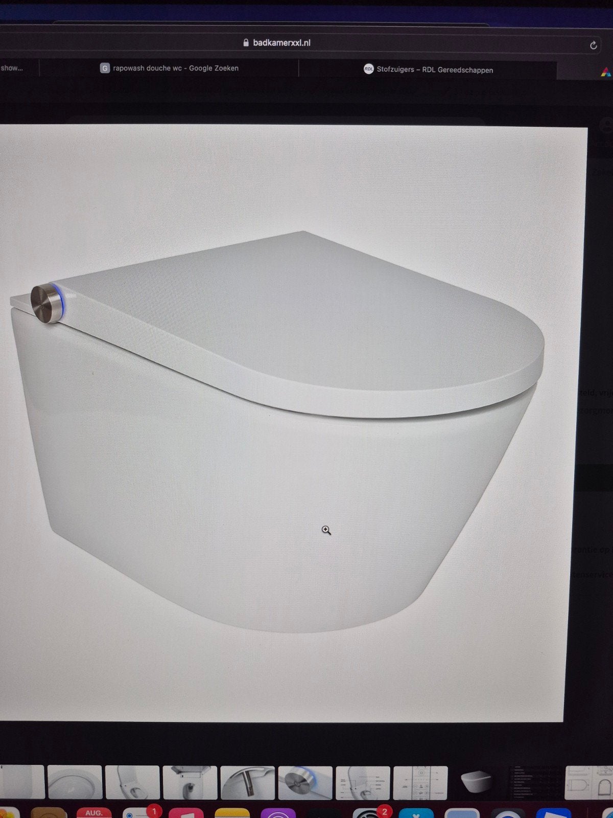 wc rapowash bidetspoeler, Ophalen of Verzenden, Nieuw, Toilet