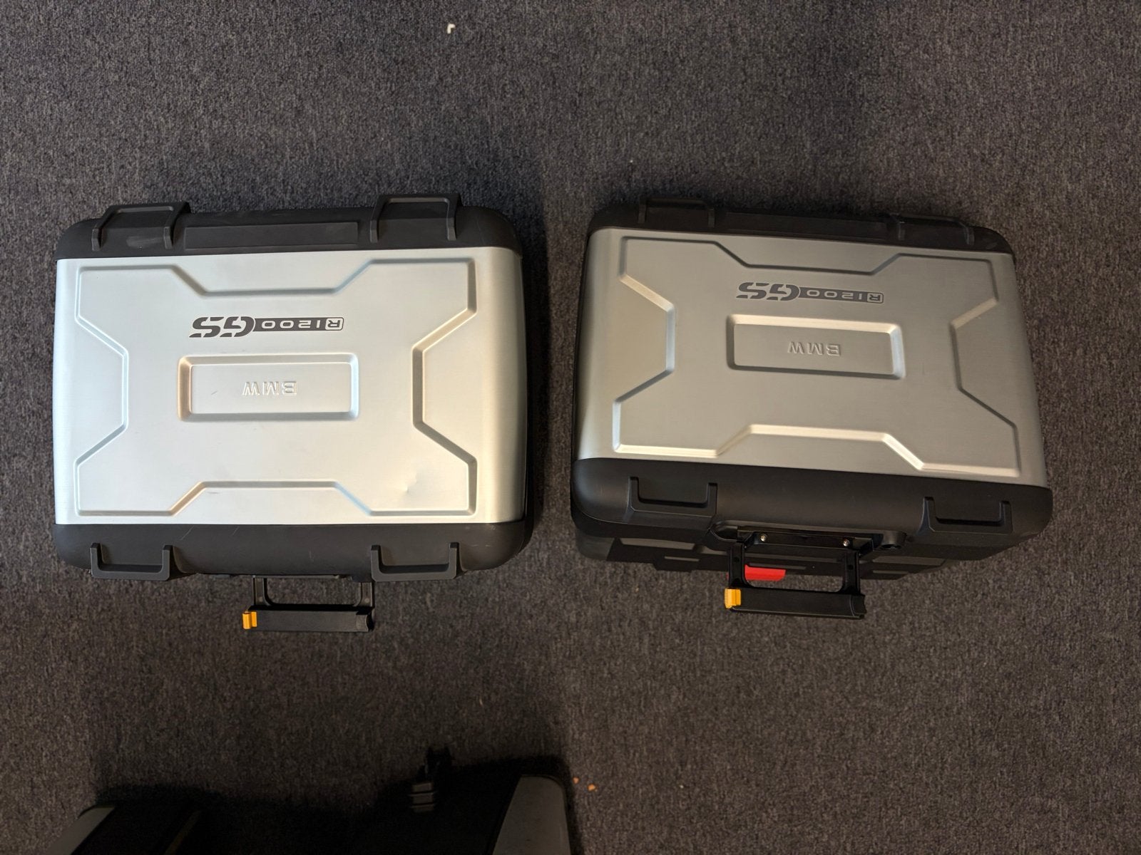 BMW R 1200 GS Vario zijkoffers (set) inclusief binnentassen, Ophalen, Gebruikt