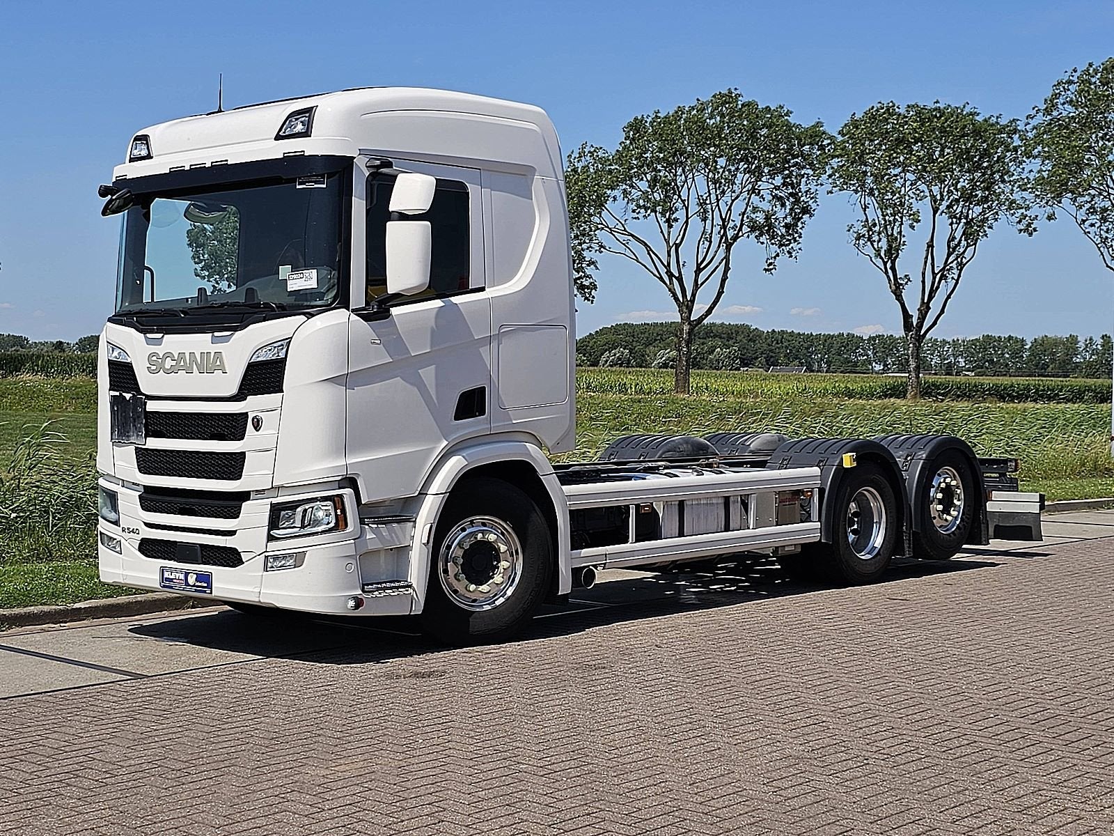 SCANIA R540 6x2*4 adr retarder, Automaat, Euro 6, Scania, Wit