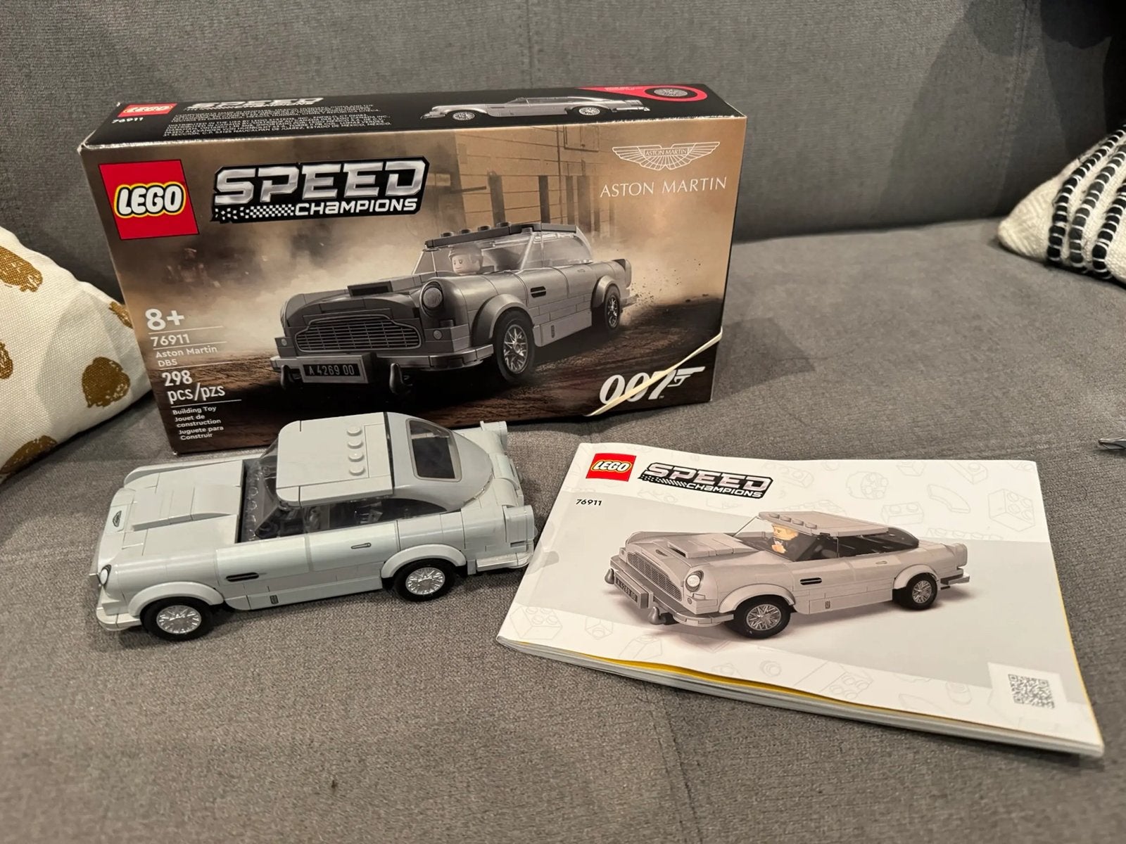 Lego 76911 speed champions james bond Compleet + boekje, Ophalen of Verzenden, Zo goed als nieuw