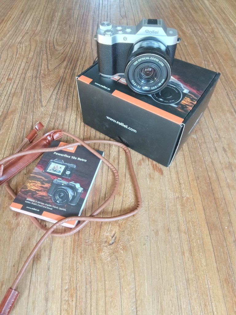 ROLLEI 10 RETRO 10 MAAL ZOOM, Ophalen of Verzenden, Zo goed als nieuw, Overige Merken, 8 keer of meer
