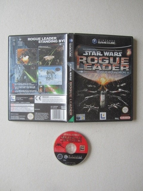 Star Wars Rogue Leader / Squadron Nintendo Gamecube, Avontuur en Actie, 1 speler, Ophalen of Verzenden, Zo goed als nieuw