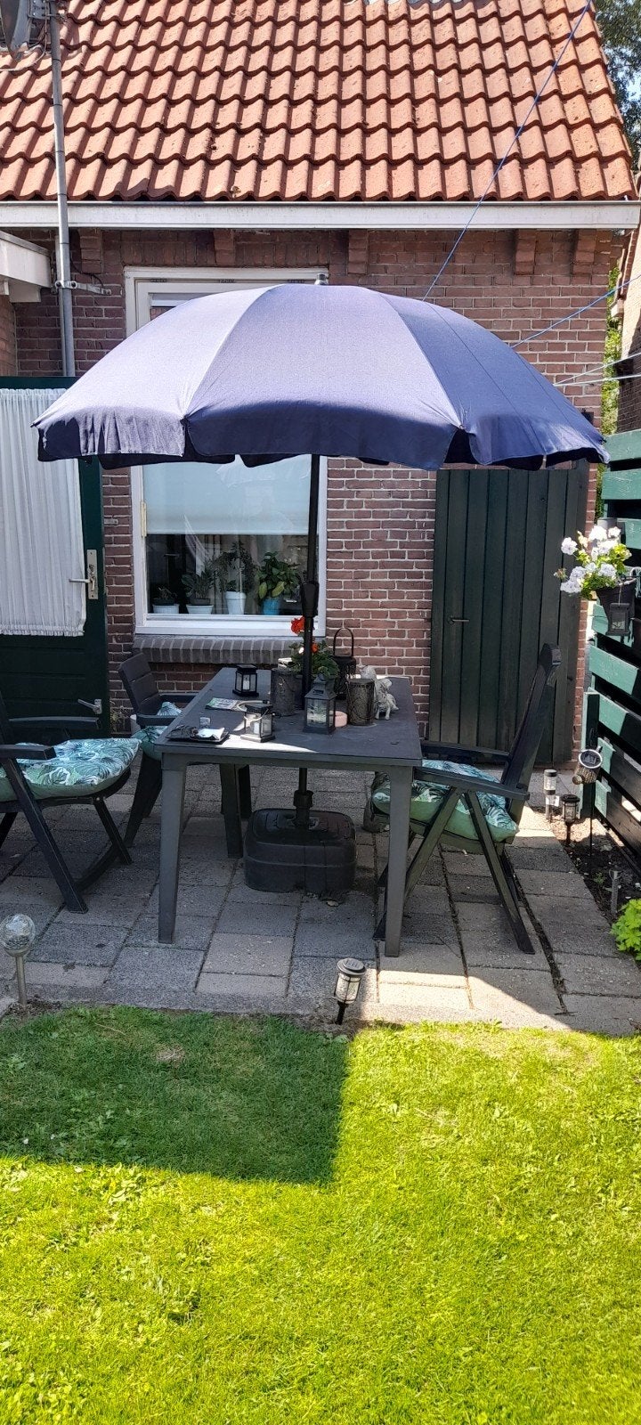 parasol, Ophalen
