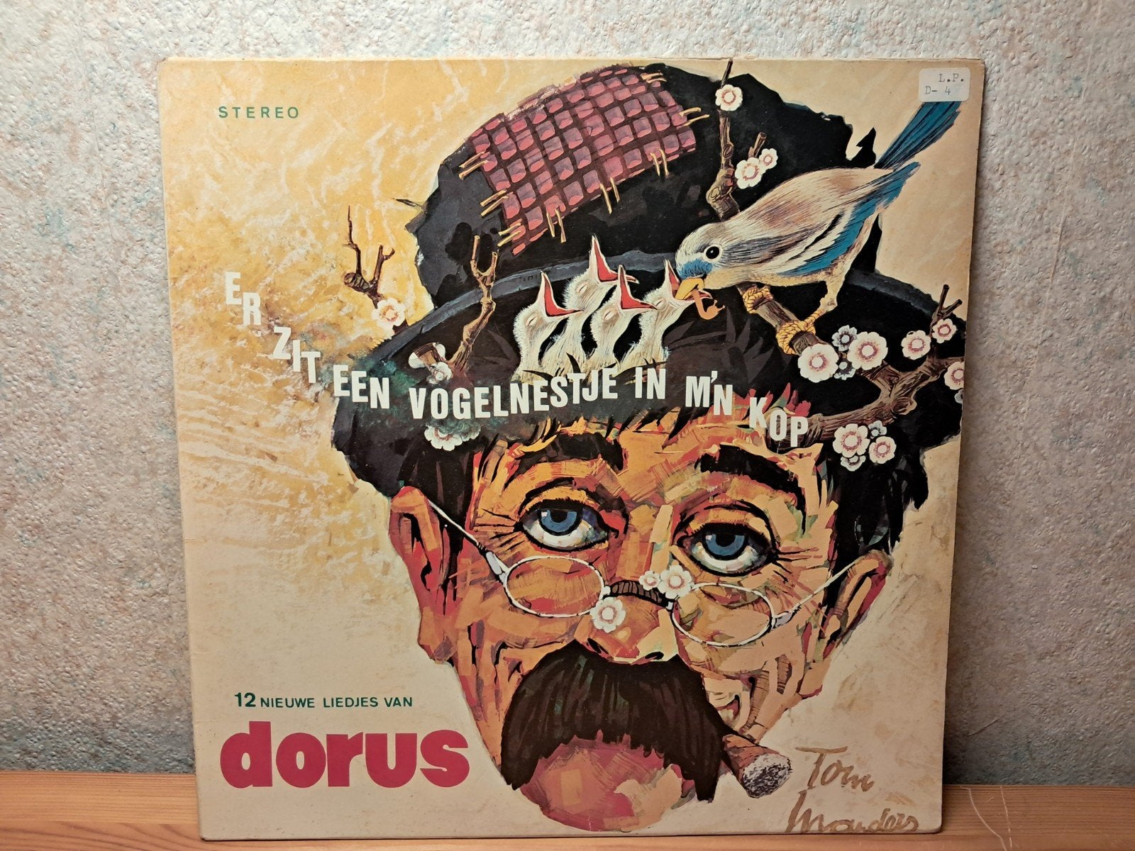 Dorus - Er zit een vogelnestje in m'n kop LP, LP, Gebruikt, Pop, Ophalen of Verzenden