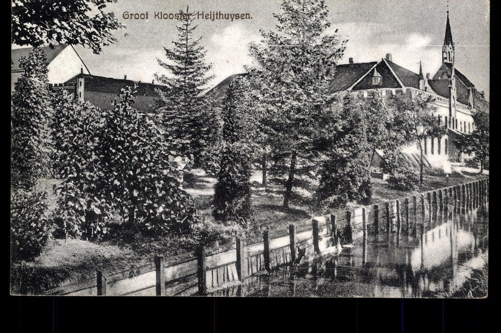 Heythuysen (L.), Groot Klooster, ca. 1920, Verzamelen, Verzenden, Voor 1920, Ongelopen, Limburg