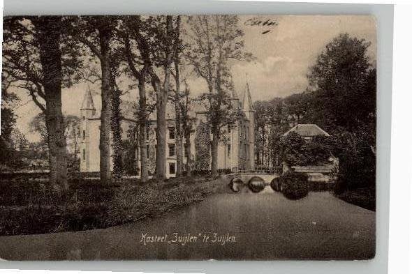 Kasteel Zuijlen te Zuijlen st 1908 uitg Dr. Trenkler 1906, Ophalen of Verzenden, Voor 1920, Gelopen, Utrecht