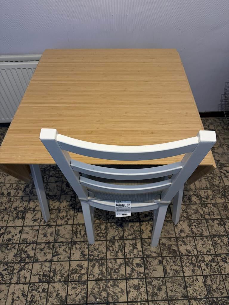IKEA PS 2012 + ikea NORDVIKEN Eetkamerstoel, Ophalen, Gebruikt, 100 tot 150 cm, 50 tot 100 cm