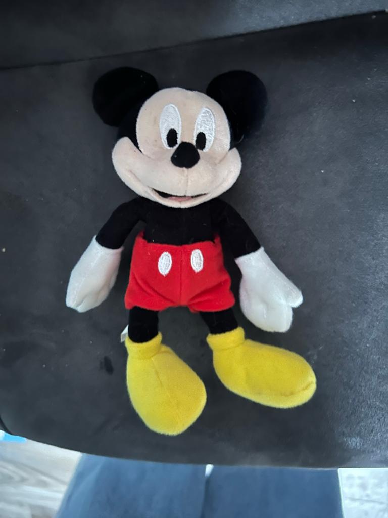 Disney knuffels: Mini Mickey Mouse en Balou (Jungle Boek), Ophalen of Verzenden, Zo goed als nieuw