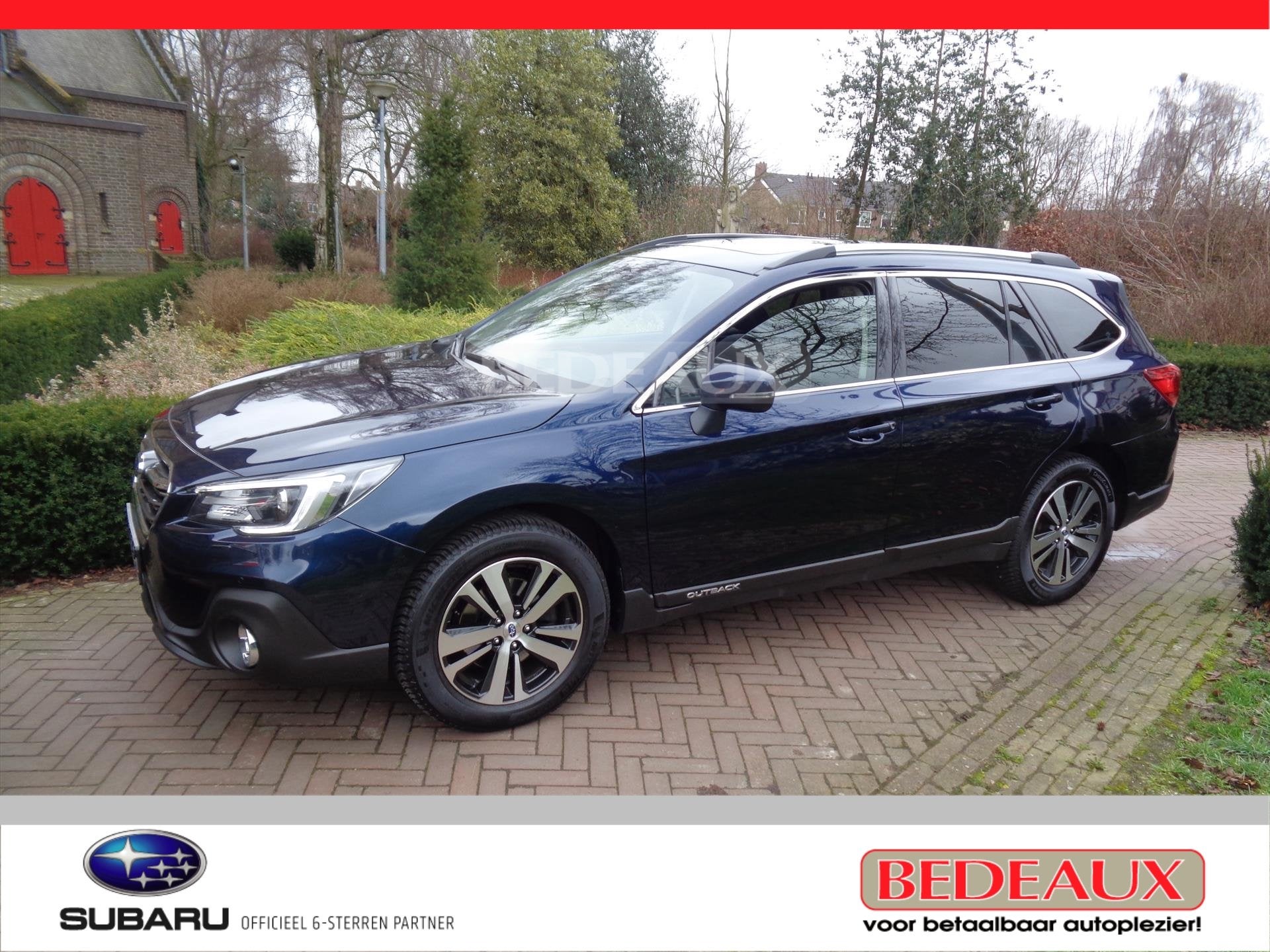 SUBARU Outback 2.5i 175PK Lineartronic CVT EyeSight Premium, Auto's, Subaru, Automaat, Gebruikt, 4 cilinders, Blauw