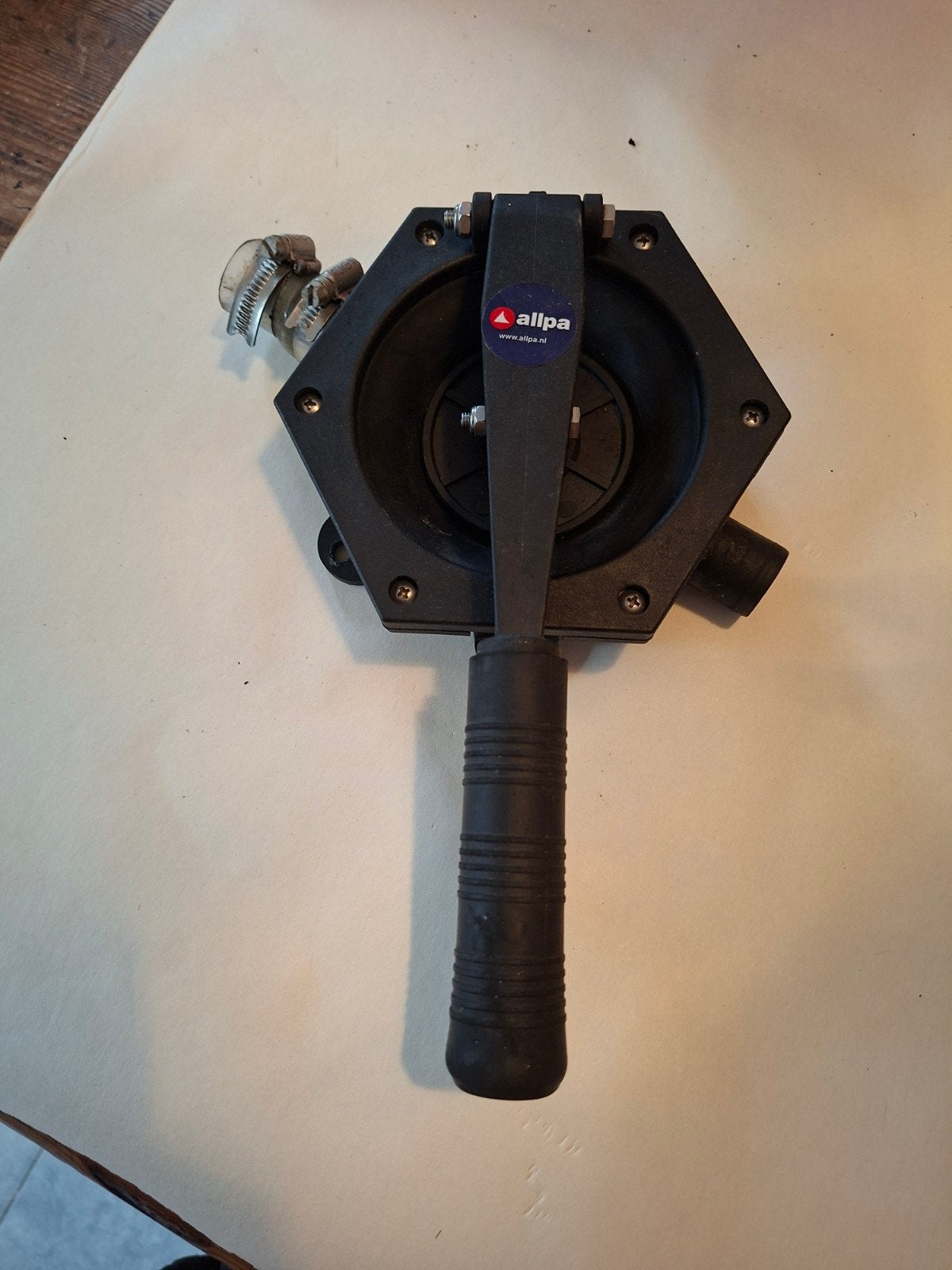 Allpa Handpomp lenspomp, Ophalen of Verzenden, Gebruikt, Motor en Techniek