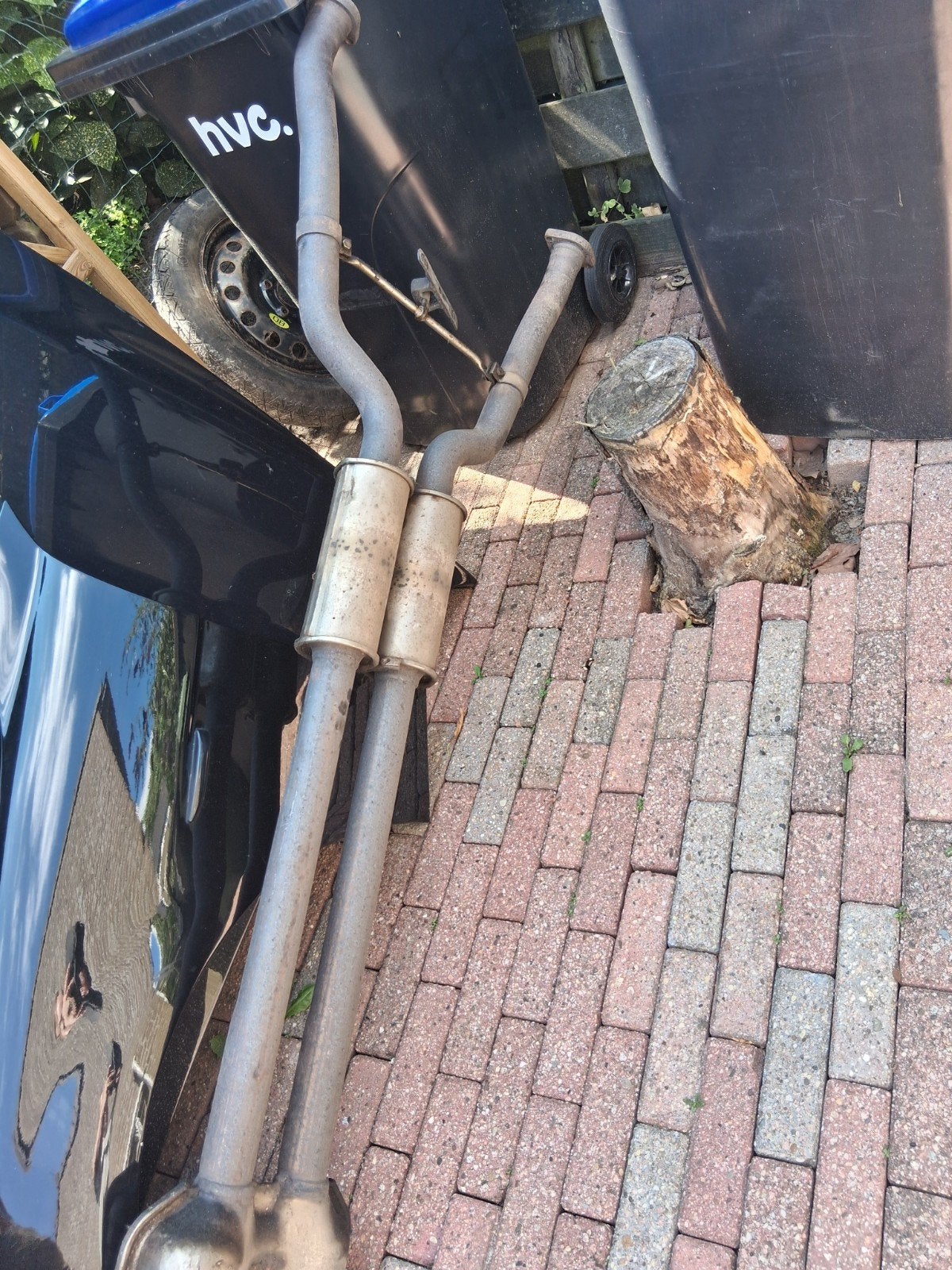 Originele uitlaat van voor tot achter BMW E65, Ophalen, Gebruikt, BMW
