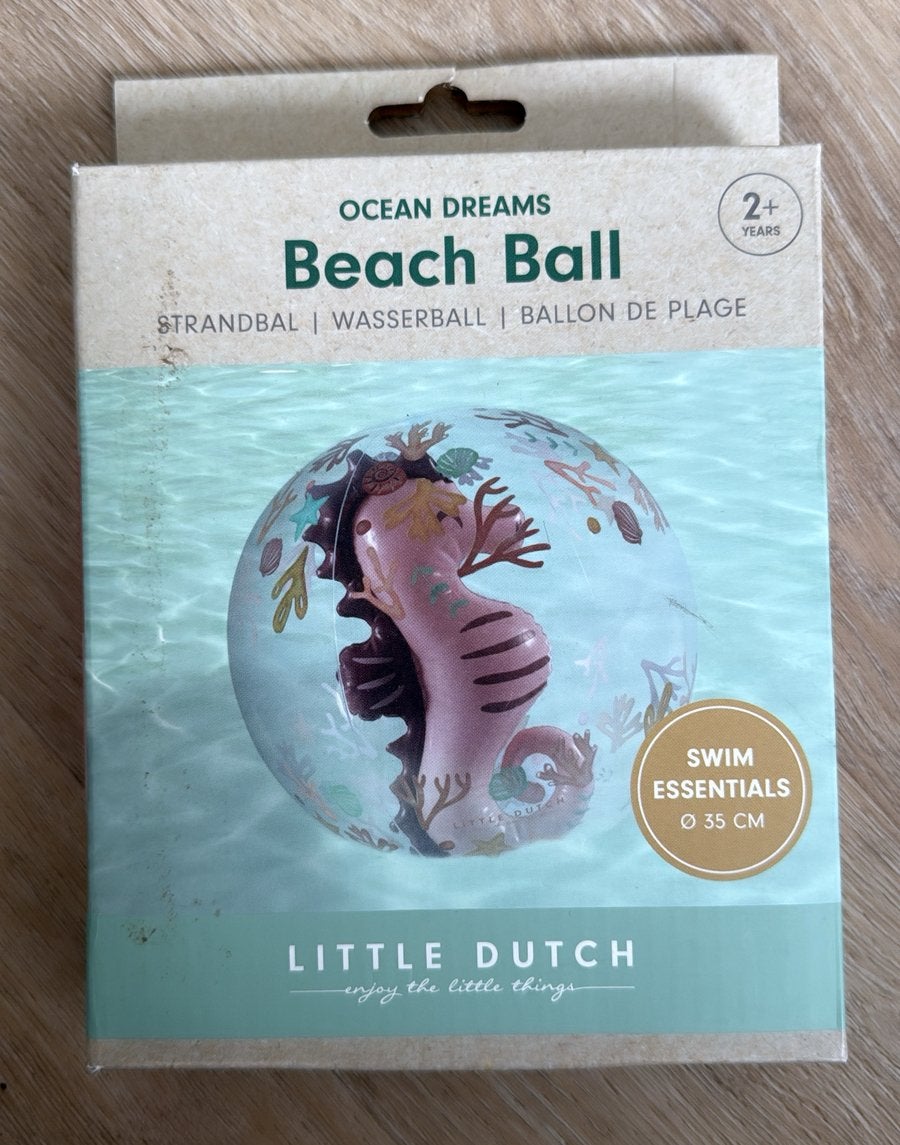 Little Dutch Ocean Dreams 3D strandbal - roze NIEUW, Kinderen en Baby's, Kinderkleding | Kinder-zwemkleding, Ophalen of Verzenden