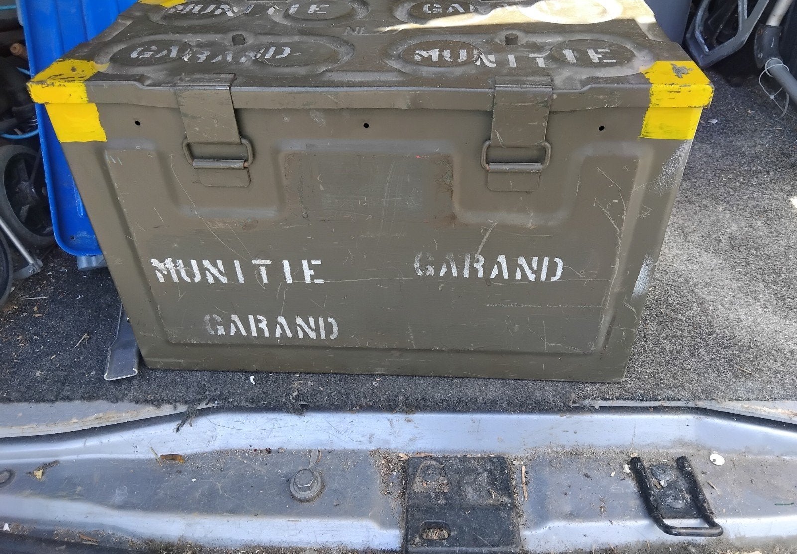 Vintage Munitiekist Garand - Leger Groen, Ophalen, Landmacht, Overige gebieden, Kist of Geocache
