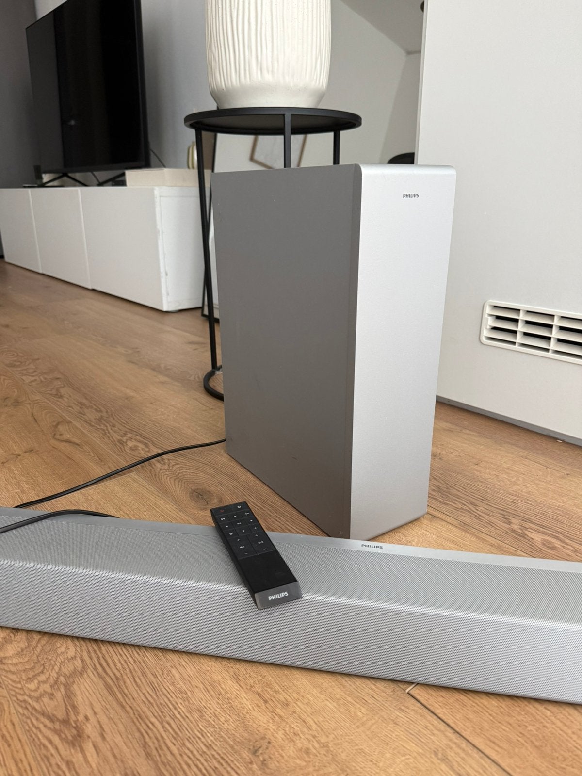 Philips soundbar & subwoofer, Ophalen, Zo goed als nieuw