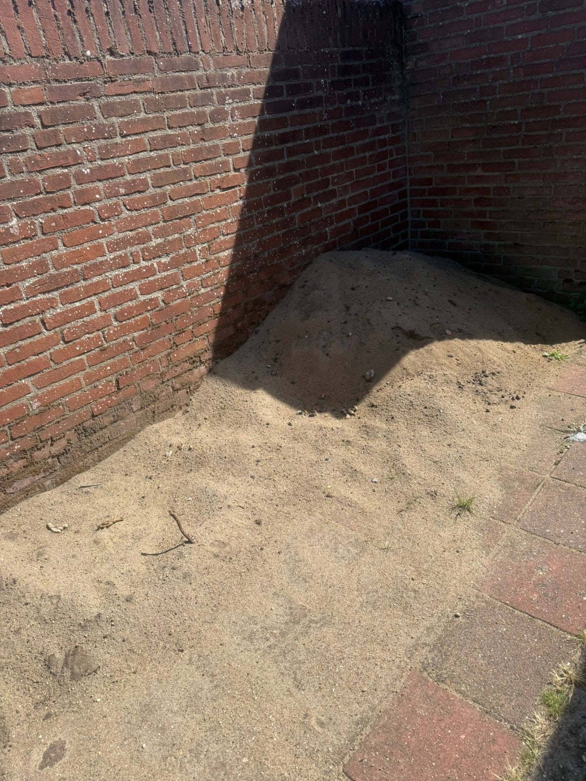Gratis zand, Ophalen, Zo goed als nieuw, Ophoogzand
