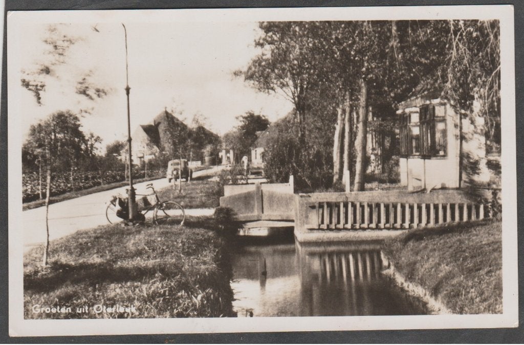 oterleek  dorpsgezicht, Ophalen of Verzenden, 1940 tot 1960, Ongelopen, Noord-Holland