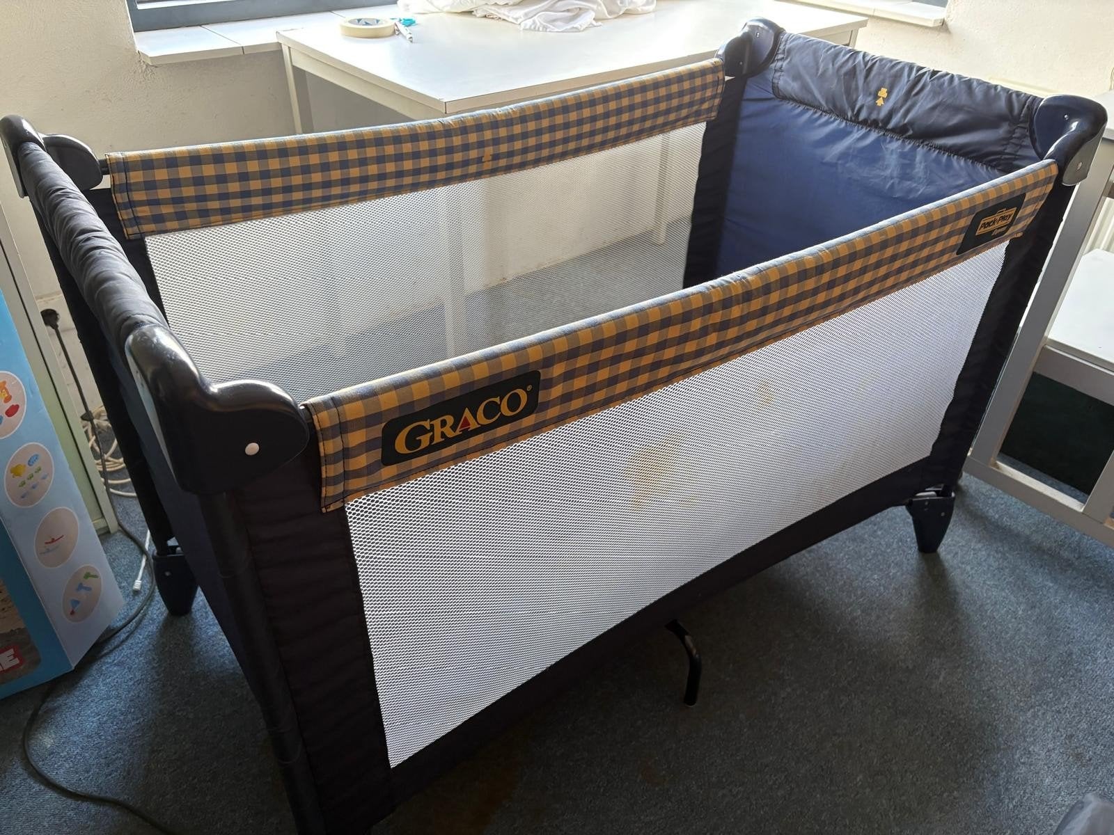 Graco campingbedje - Ideaal voor onderweg, Ophalen, Gebruikt, Minder dan 140 cm, 70 tot 85 cm