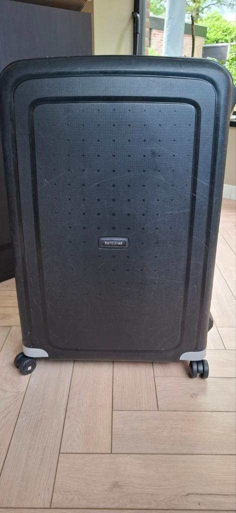 Samsonite s'cure spinner 75 cm Reiskoffer., Wieltjes, Hard kunststof, 45 tot 55 cm, Ophalen of Verzenden