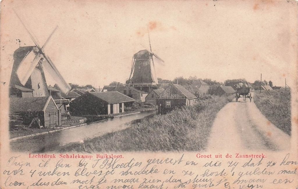 703-404-019 Zaanstreek, Verzenden, Voor 1920, Noord-Holland