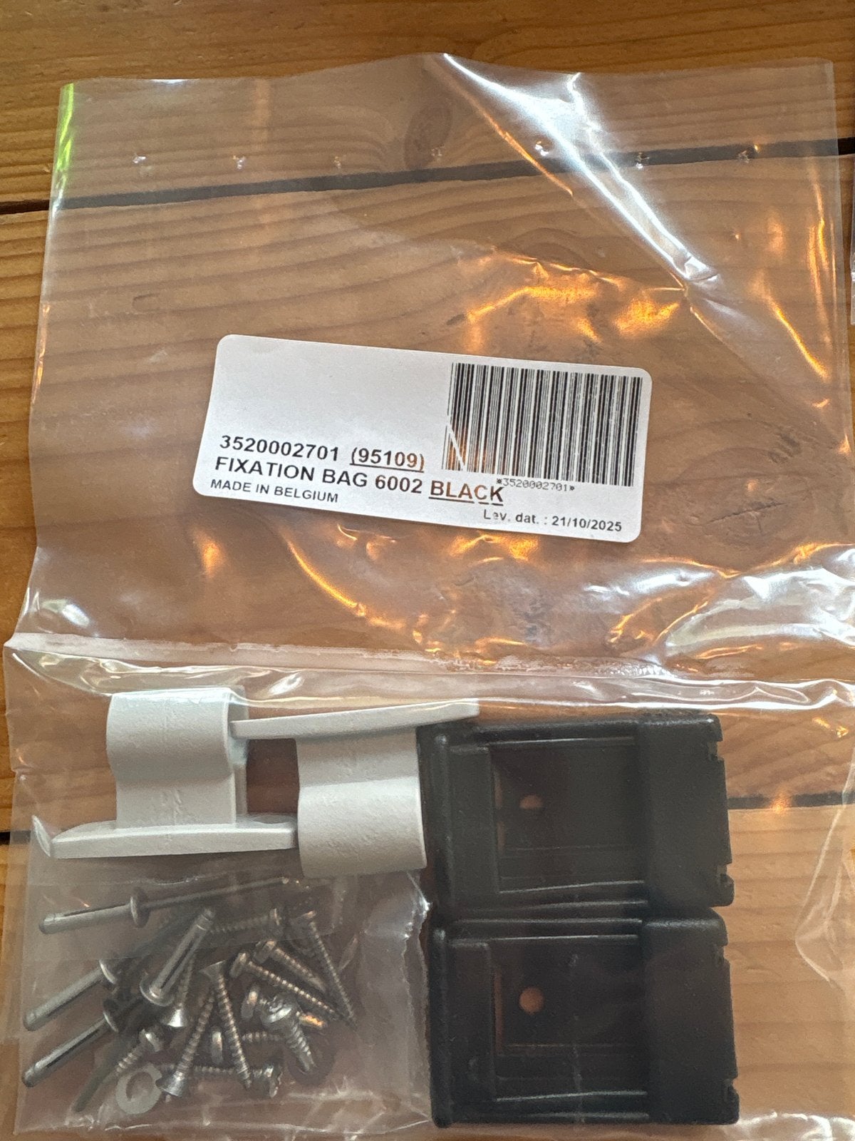 Fixatiezak 6002 Zwart - Nieuw in verpakking, Caravans en Kamperen, Ophalen of Verzenden, Nieuw