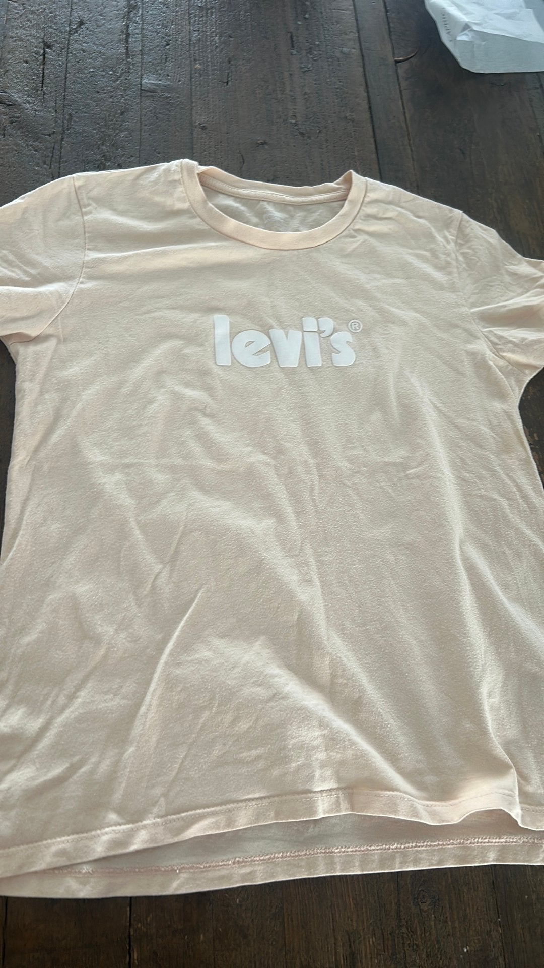Levi’s shirt s dames koraal zomer, Ophalen of Verzenden, Zo goed als nieuw, Oranje, Korte mouw